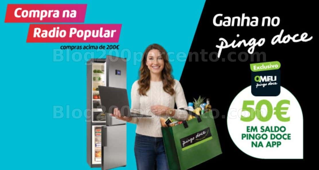 ALERTA - Ganha 50€ no PINGO DOCE, com as tuas compras na RADIO POPULAR!
